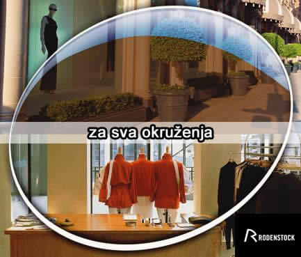 Rodenstock colorMatic dioptrijska sočiva, Optika Lukić